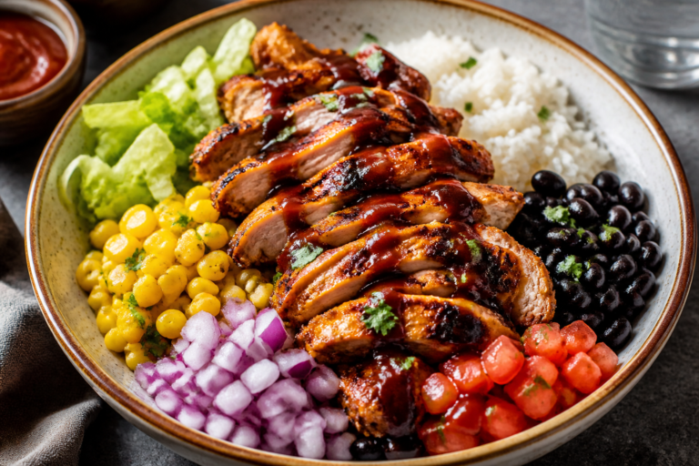 High Protein BBQ Chicken Bowls – A Fast, Filling Weeknight Favorite