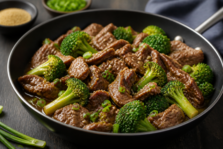 Low Calorie Beef & Broccoli Skillet – A Fast, Flavor-Packed Weeknight Dinner