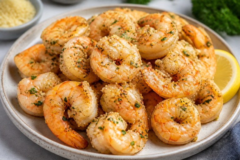 Air Fryer Garlic Parmesan Shrimp – Crispy, Savory, and Ready Fast
