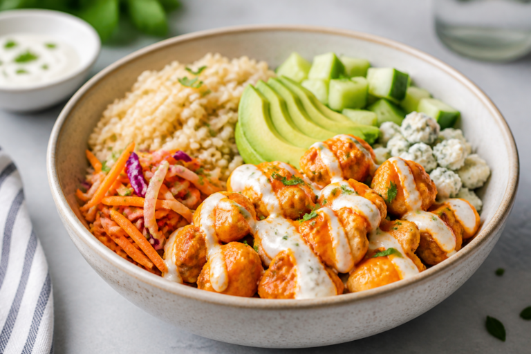 Buffalo Ranch Turkey Bowls – A Bold, Comforting Meal Prep Favorite