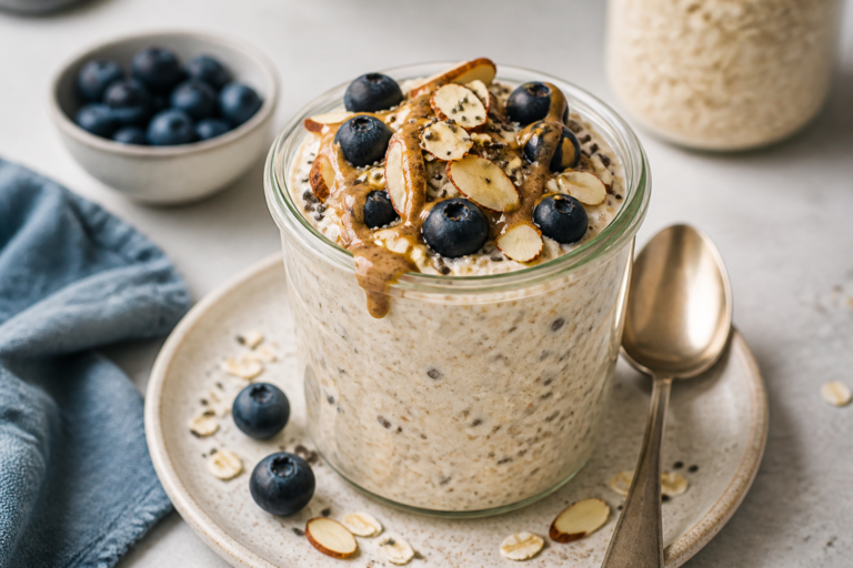 5-Minute Protein Overnight Oats – A Fast, Filling Breakfast You’ll Look Forward To