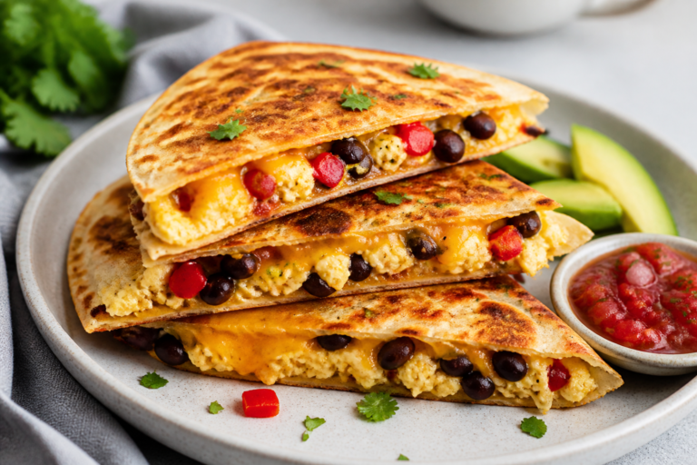 High Protein Breakfast Quesadilla – A Fast, Filling Morning Favorite