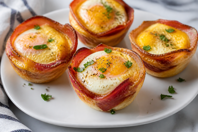 Turkey Bacon Egg Muffin Cups – Easy, Protein-Packed Breakfast