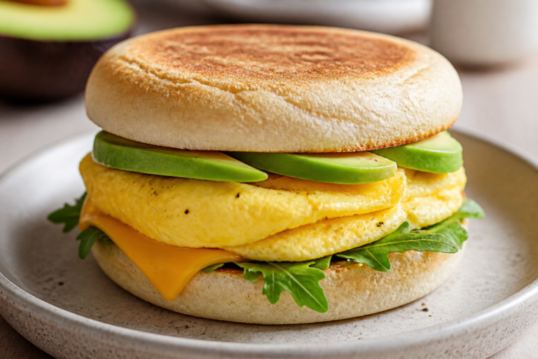 High Protein Breakfast Sandwich – A Satisfying Start to Your Day