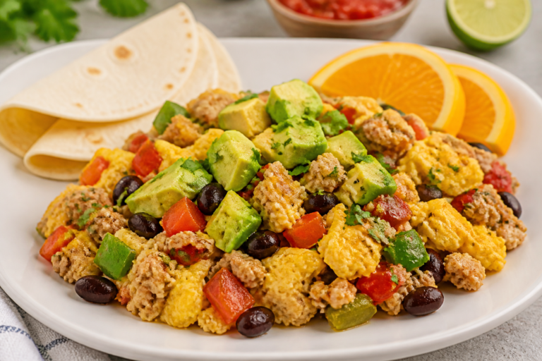Southwest Turkey Breakfast Scramble – A Hearty, Flavor-Packed Morning Meal