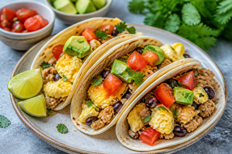 High Protein Breakfast Tacos – A Fast, Filling Morning Meal