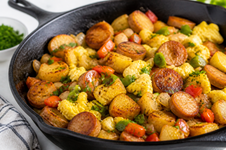 Chicken Sausage Breakfast Skillet – A Hearty, One-Pan Morning Favorite