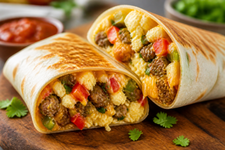 Million Dollar Protein Breakfast Burritos – Big Flavor, Big Fuel