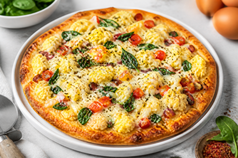 High Protein Breakfast Pizza – A Satisfying Start to Your Day