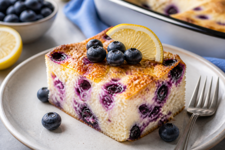 Cottage Cheese Blueberry Breakfast Bake – A Cozy, Protein-Packed Morning Favorite
