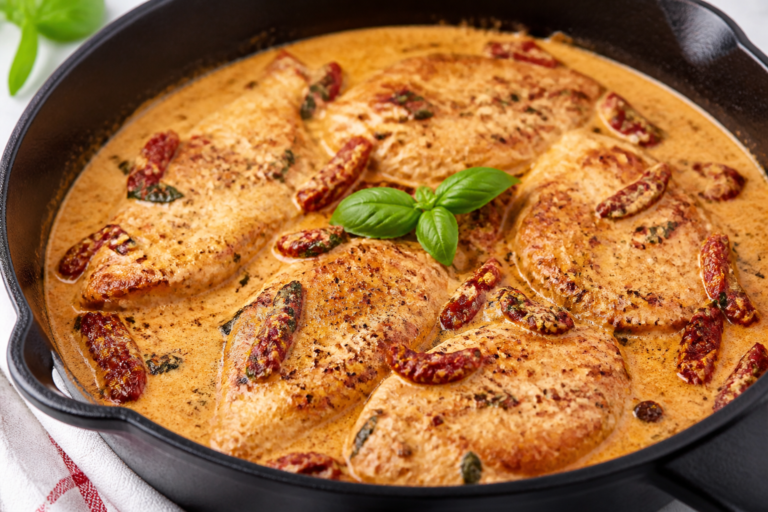 Keto Marry Me Chicken Skillet – Creamy, Flavor-Packed One-Pan Dinner