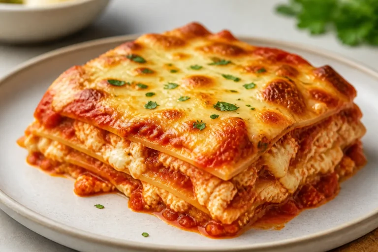 High Protein Cottage Cheese Lasagna – Comfort Food With a Lean, Satisfying Twist