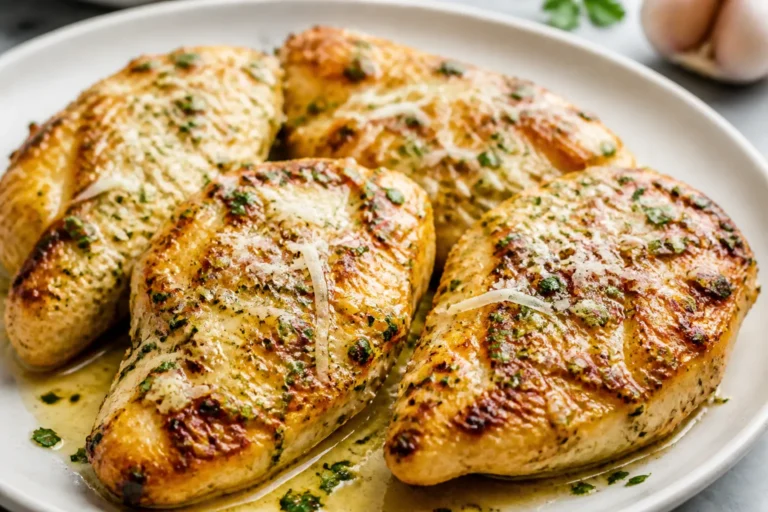 High Protein Garlic Parmesan Chicken – Simple, Flavor-Packed, and Satisfying
