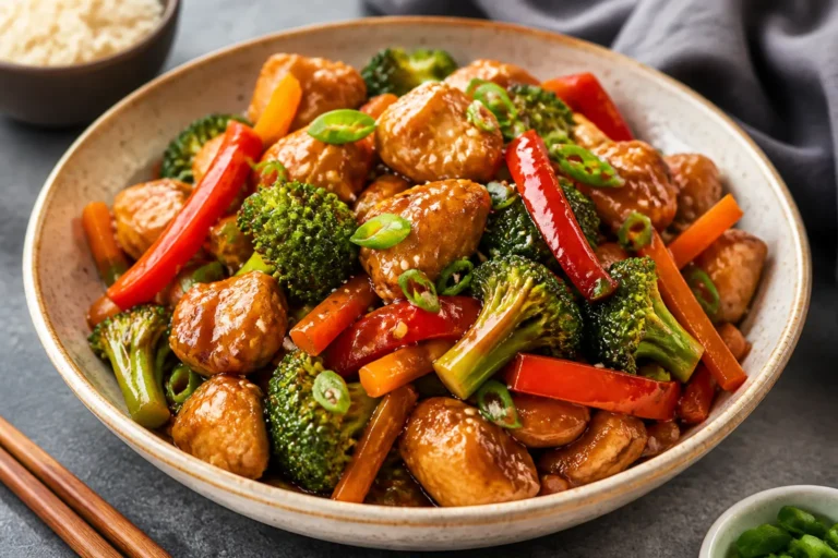 High Protein Teriyaki Chicken Stir Fry – Fast, Flavorful, and Satisfying