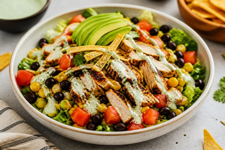 High Protein Chicken Taco Salad – A Fresh, Satisfying Weeknight Favorite