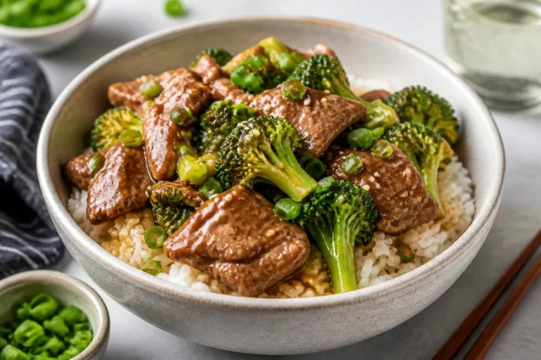 High Protein Beef & Broccoli Bowls – A Fast, Flavor-Packed Weeknight Meal