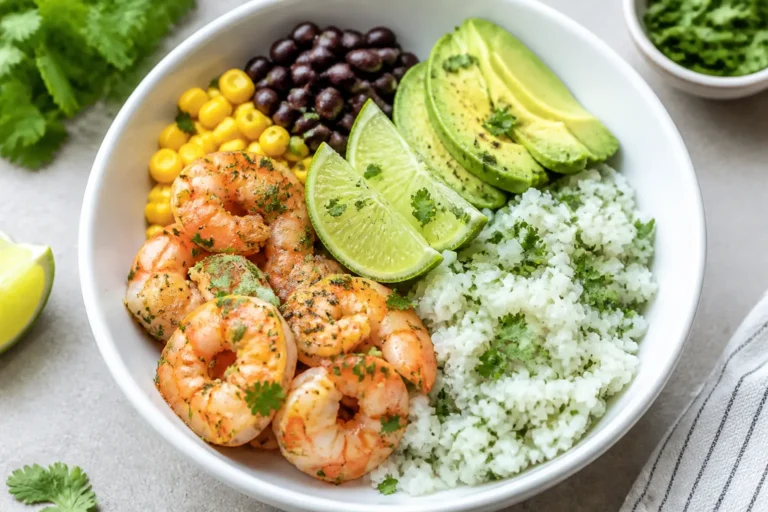 Low Calorie Cilantro Lime Shrimp Bowls – Fresh, Bright, and Weeknight Easy