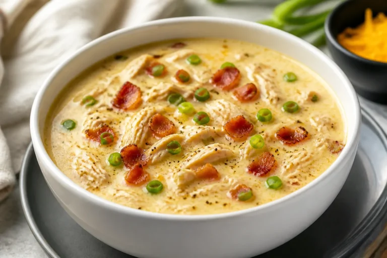 Creamy Low Carb Crack Chicken Soup – Cozy, Satisfying, and So Simple