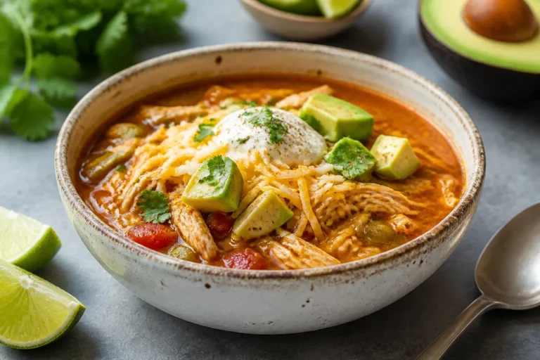 Low Carb Chicken Enchilada Soup – Cozy, Flavor-Packed, and Weeknight Easy