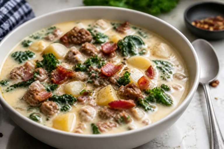 Keto Zuppa Toscana Soup – Cozy, Creamy, and Low-Carb
