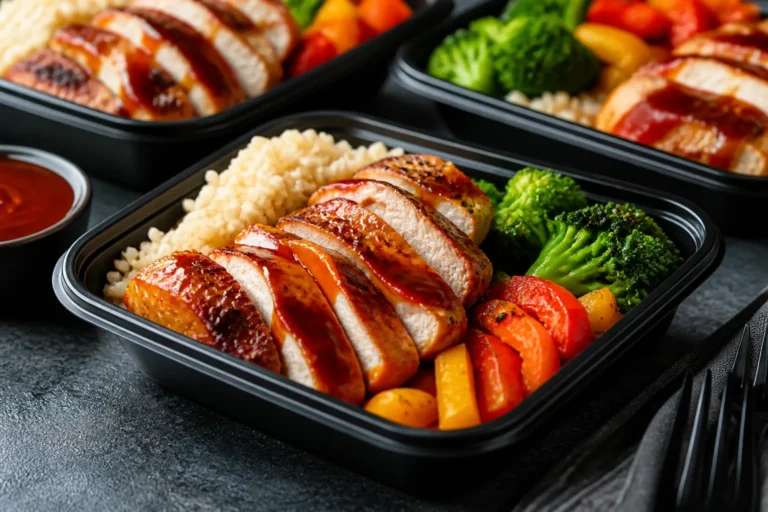 High Protein BBQ Chicken Meal Prep – Easy, Flavor-Packed Lunches for the Week