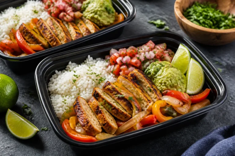 Chicken Fajita Meal Prep Bowls – Easy, Flavor-Packed Lunches
