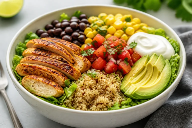 Southwest Chicken Protein Bowls – Fresh, Bold, and Satisfying