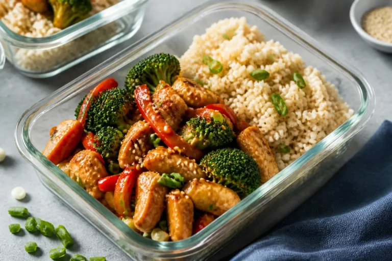 Healthy Chicken Stir Fry Meal Prep – Easy, Fresh, and Ready for the Week