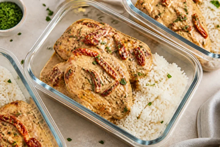 Marry Me Chicken Meal Prep – Creamy, Flavorful, and Weeknight-Friendly