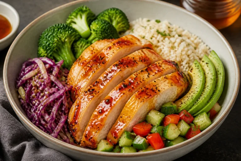 Hot Honey Chicken Protein Bowl – Sweet Heat With Everyday Ingredients