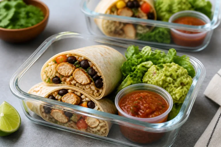 Chipotle Chicken Burrito Meal Prep – Easy, Flavor-Packed Lunches for the Week