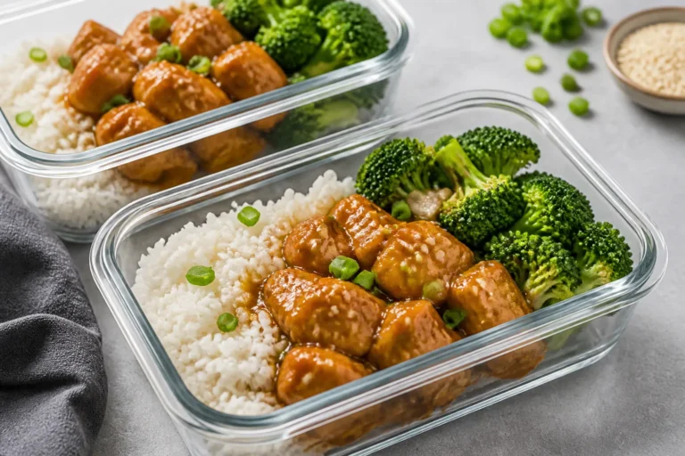 High Protein Sesame Chicken Meal Prep – Simple, Flavor-Packed, and Ready for the Week