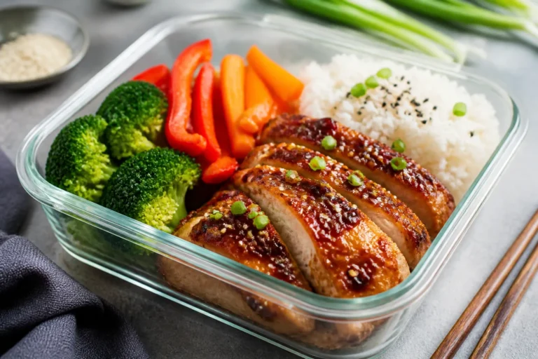 Air Fryer Teriyaki Chicken Meal Prep – Fast, Flavorful, and Weeknight-Friendly