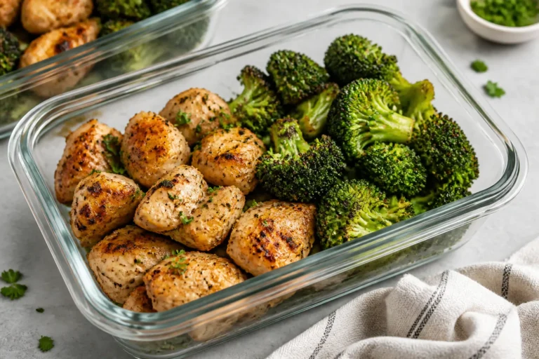 Air Fryer Chicken and Broccoli Meal Prep – Simple, Satisfying, and Fast