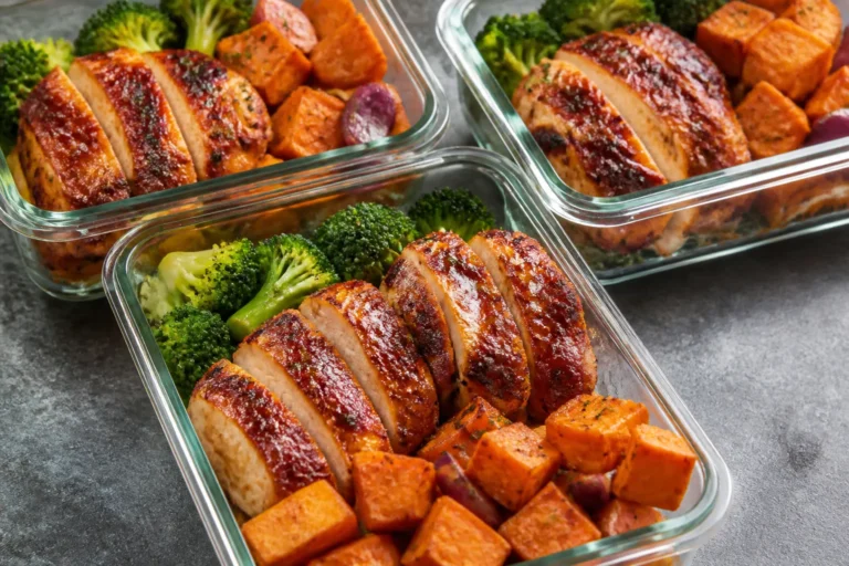 Air Fryer BBQ Chicken Meal Prep – Easy, Juicy, and Ready for the Week
