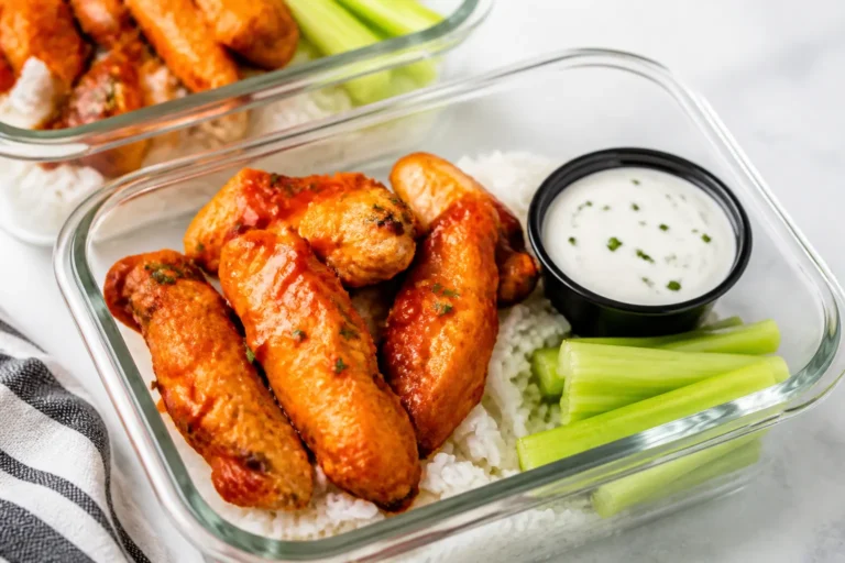 Air Fryer Buffalo Chicken Meal Prep – Spicy, Crispy, and Ready for the Week