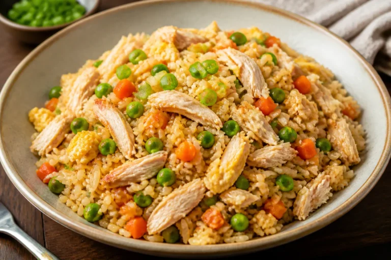 Easy Rotisserie Chicken Fried Rice – A Fast, Flavorful Weeknight Favorite