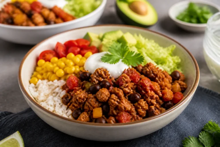 Ground Chicken Chipotle Chicken Bowls – A Fast, Flavor-Packed Weeknight Favorite